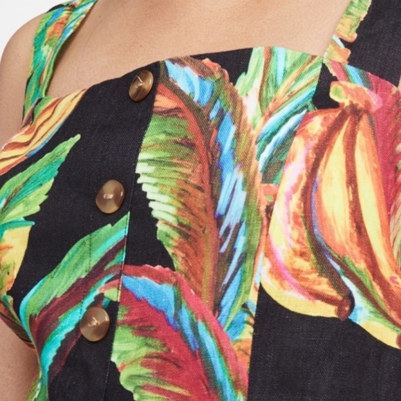 NWT FARM Rio Preta Banana mini dress - Picture 4 of 6